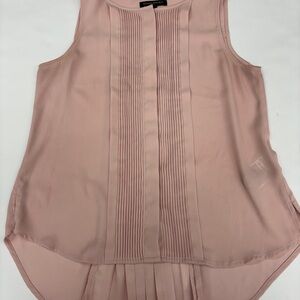 Banana Republic Blush Pink Pintuck Sleeveless Camisole